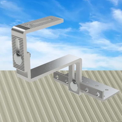 Gerador de Energia Solar Microinversor Growatt Telhado Cerâmico Gancho - 3