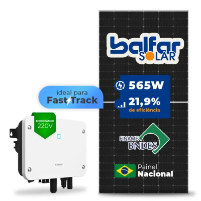Gerador de Energia Solar On Grid Sungrow Telhado Fibro Parafuso Metal - 1