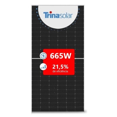 GERADOR SOLAR 594KW APSYSTEMS DS3D 3,96KWP PAINEL TRINA 665W - 3