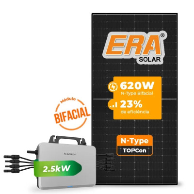 Gerador de Energia Solar Microinversor Sungrow Sem Estrutura - 1