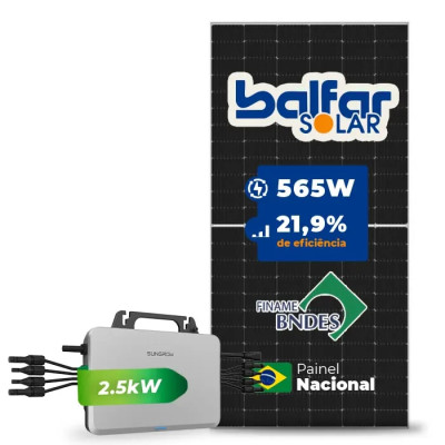Gerador de Energia Solar Microinversor Sungrow Telhado Cerâmico Gancho - 1