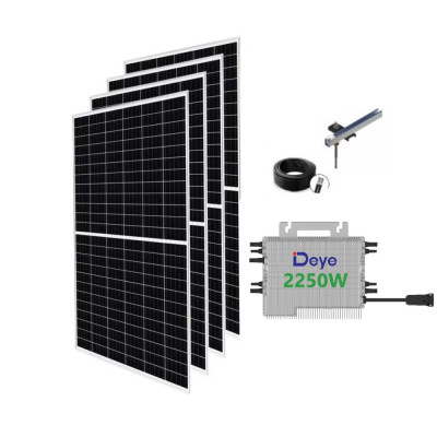 GERADOR SOLAR 396KW MICROINVERSOR DEYE 2250W 2,64KWP PAINEL 660W - 1
