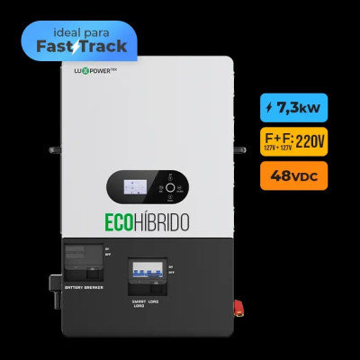 SNA-BR ECO 7.3KW 2MPPT SPLIT PHASE 48V AFCI WIFI - 1