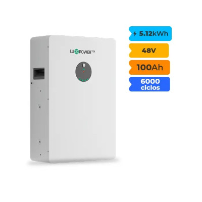 POWERGEM 5.12KWH 51.2V 100A 6.000 CICLOS - 1