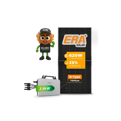 GERADOR SOLAR 360KW MÊS 2,48KWP MICROINVERSOR SUNGROW 2,5KW PAINEL 620W BIFACIAL - 3