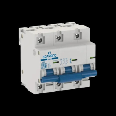 QUADRO CA SOPRANO TRIPOLAR 80A COM DPS 30KA 275V - 4