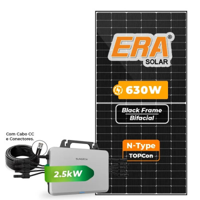 Gerador de Energia Solar Microinversor Sungrow Sem Estrutura - 1