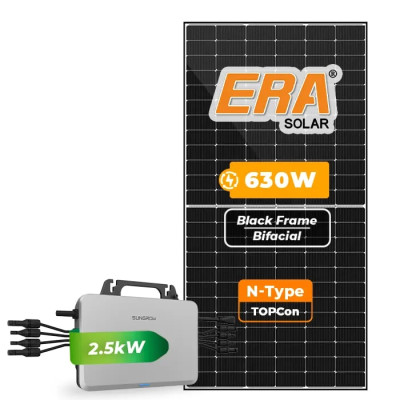 Gerador de Energia Solar Microinversor Sungrow Sem Estrutura - 1