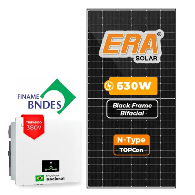 Gerador Solar até 2.646 kWh/mês On Grid Livoltek Finame Telhado Cerâmico Gancho - 1