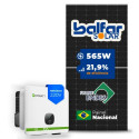 Gerador Solar até 3.390 kWh/mês On Grid Growatt Laje Inclinação - 1