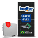 Gerador Solar até 3.898 kWh/mês On Grid Sungrow Telhado Fibro Parafuso Madeira - 1