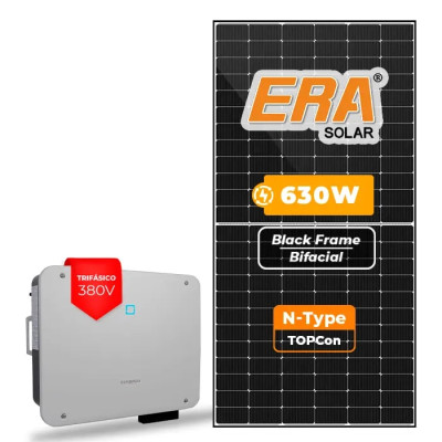 Gerador Solar até 6.048 kWh/mês On Grid Sungrow Solo Mesa 8 Painéis - 1