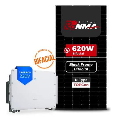 Gerador Solar até 7.440 kWh/mês On Grid Sungrow Sem Estrutura - 1