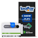 Gerador Solar até 7.119 kWh/mês On Grid Growatt Telhado Cerâmico Gancho - 1