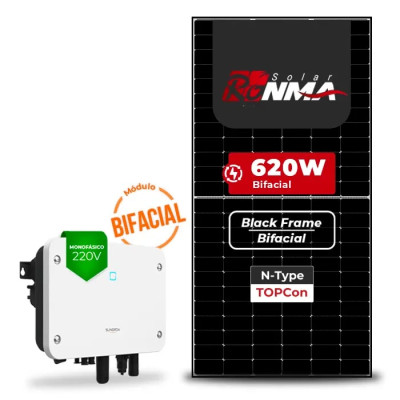 Gerador de Energia Solar On Grid Sungrow Laje Inclinação - 1