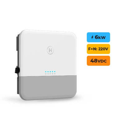 Gerador Solar até 1.116 kWh/mês Hibrido Hoymiles sem Bateria Sem Estrutura - 6