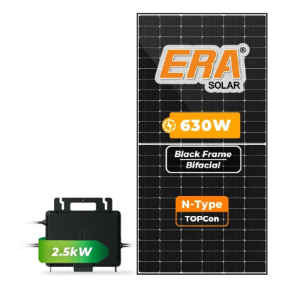 Gerador Solar até 756 kWh/mês Microinversor Hoymiles Sem Estrutura - foto 1