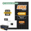 Gerador Solar até 378 kWh/mês Off Grid Interativo Luxpower Sem Estrutu