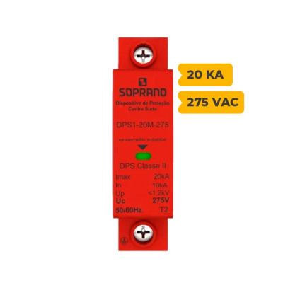 DPS1-20M-275 DPS SOPRANO CLASSE II 20KA 275VAC