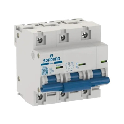 SHB3 HII-125A DISJUNTOR SOPRANO TRIPOLAR 125A - foto 2
