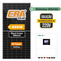 Gerador Solar até 1.134 kWh/mês Hibrido Luxpower sem Bateria Sem Estru
