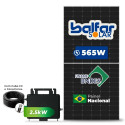 Gerador Solar até 1.017 kWh/mês Microinversor Hoymiles Telhado Metálic