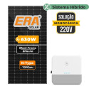 Gerador Solar até 1.512 kWh/mês Hibrido Hoymiles sem Bateria Telhado M