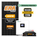 Gerador Solar até 1.134 kWh/mês Hibrido Luxpower com Bateria Telhado M
