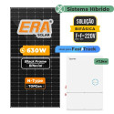 Gerador Solar até 1.134 kWh/mês Hibrido Hoymiles sem Bateria Telhado F