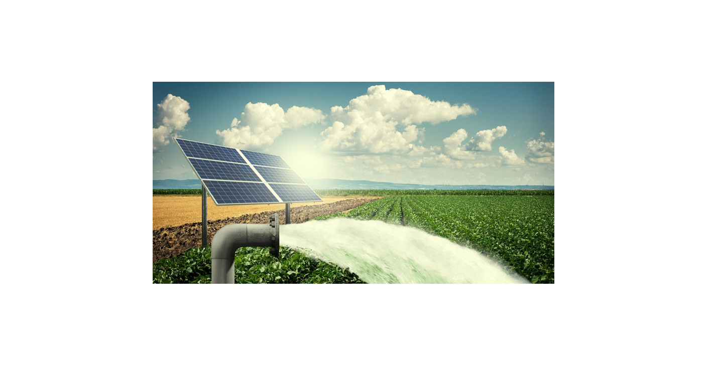 Bombeamento de água e irrigação com energia solar